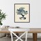 Indigo Bonsai Tree III by Jacob Green Canvas Wall Art Print Framed